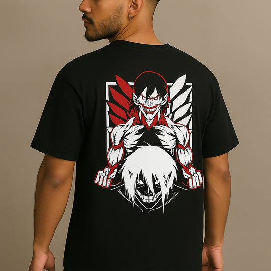 TITAN - Printed Oversized Tshirt For Comfortable Wear