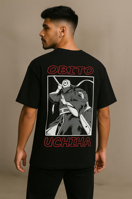 NARUTO- Printed Oversized Tshirt For Comfortable Wear