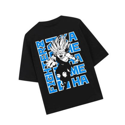 DBZ - Printed Oversized Tshirt For An Aesthetic look