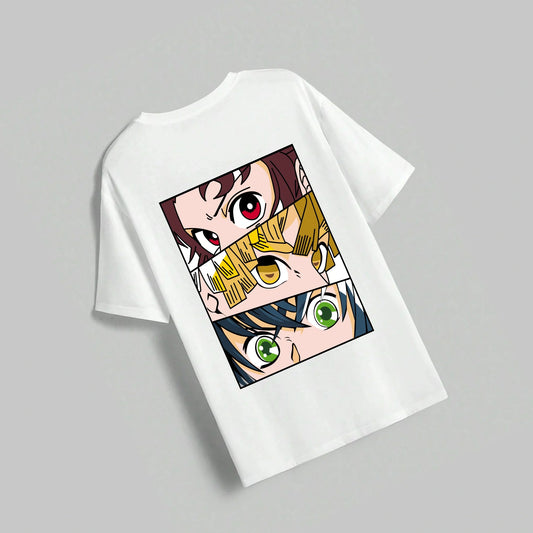 DEMON SLAYER - Printed Oversized Tshirt For Real Aesthetic people