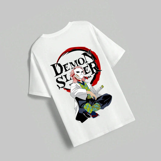 DEMON SLAYER - Printed Oversized Tshirt For Real Aesthetic people