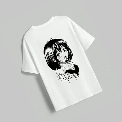 HENTAI - Printed Oversized Tshirt For Comfortable Wear 3