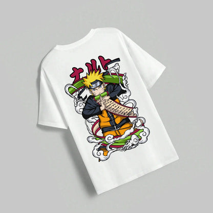 NARUTO- Printed Oversized Tshirt For Comfortable Wear