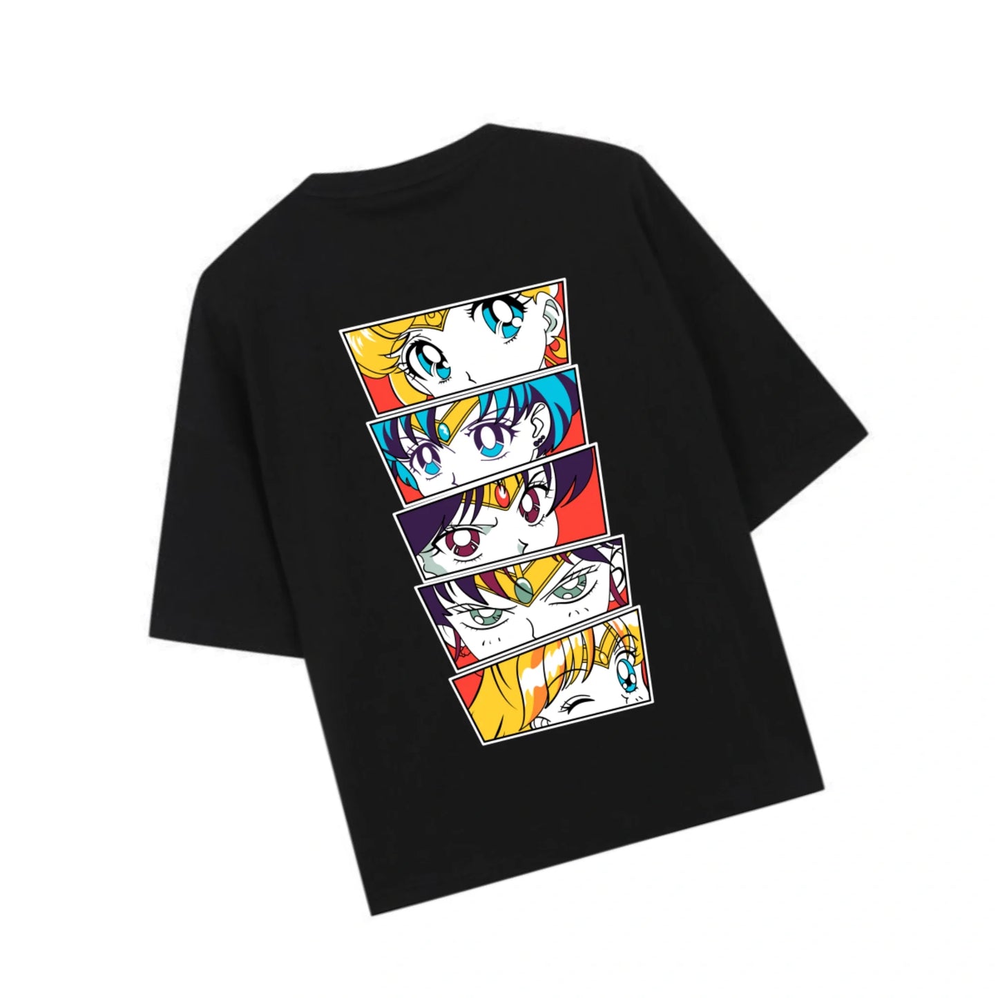 SAILORMOON - Printed Oversized Tshirt For Comfortable Wear